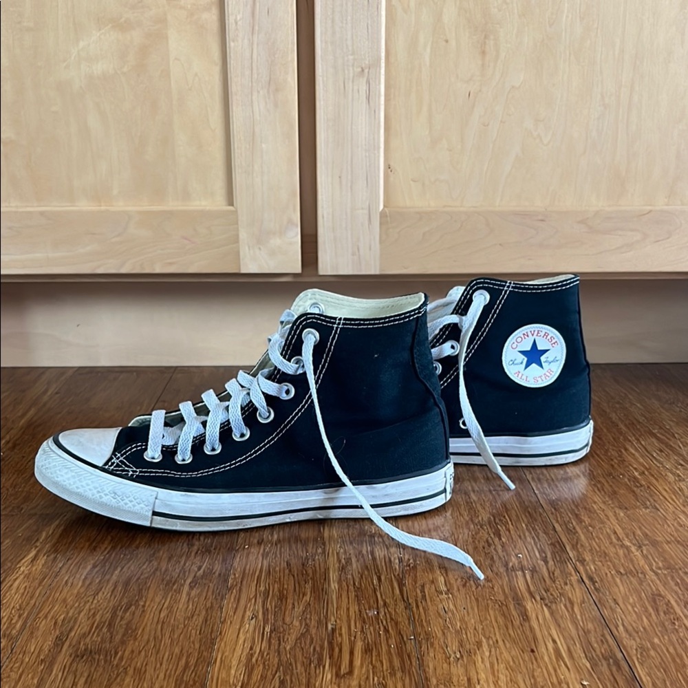 Converse Black High-Top Sneakers